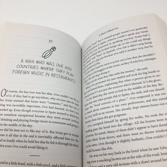 A Man Called Ove A Novel by Fredrik Backman Softbound Paperback Book - Picture 7 of 8